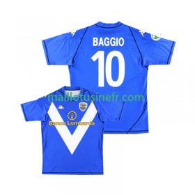 Maillot de Foot Brescia Calcio Baggio 10 2003 2004 Domicile Retro